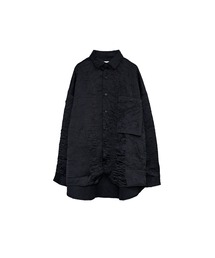 INTERPLAY（インタープレイ）の「【INTERPLAY】Regular Collar OverSize Shirt【Lustre Crinkle】（シャツ/ブラウス）」
