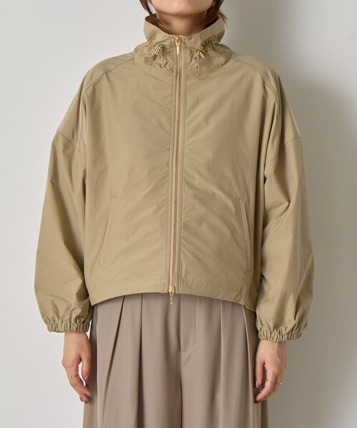 Jena espace merveilleux（ジェナ　エスパスメルヴェイユ）の「スタンドネックタフタジャケット（その他アウター・レディース・チャコールグレー/ベージュ・FREE）」の22枚目の写真