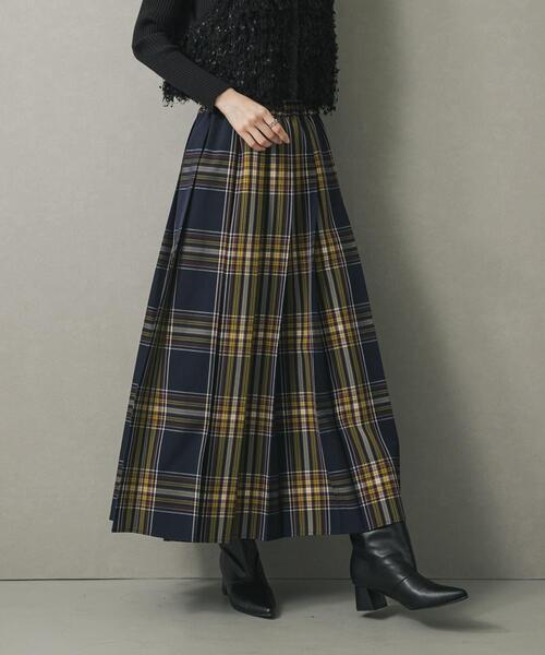 チェックプリーツスカート（スカート）｜SENSE OF PLACE by URBAN