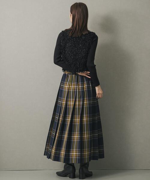 セール】チェックプリーツスカート（スカート）｜SENSE OF PLACE by