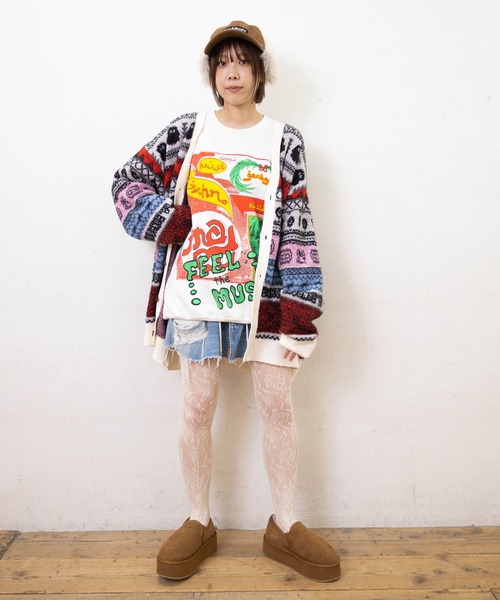 RNA(アールエヌエー)の「G1098 ダメージラップミニスカート(デニムスカート・レディース・ライトインディゴブルー・MEDIUM)」の9枚目の写真