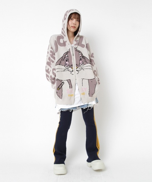 RNA(アールエヌエー)の「G1098 ダメージラップミニスカート(デニムスカート・レディース・ライトインディゴブルー・MEDIUM)」の11枚目の写真