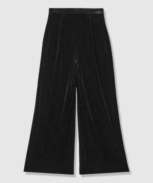 LOULOU WILLOUGHBY（ルルウィルビー）の「【LOULOU WILLOUGHBY】トリアセベロアパンツ（その他パンツ・レディース・ブラック/ブルー・1/2）」の8枚目の写真