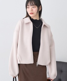 earth music&ecology | 【2025AW】ダンボールニットZIPブルゾン(ブルゾン)