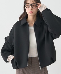 earth music&ecology | 【2025AW】ダンボールニットZIPブルゾン(ブルゾン)