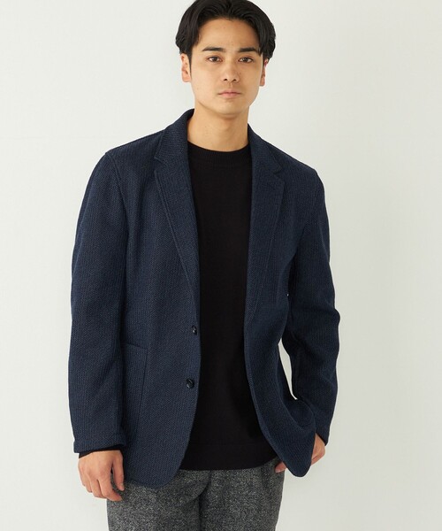 SHIPS Colors:ラッセル ボンディング ジャケット（テーラード