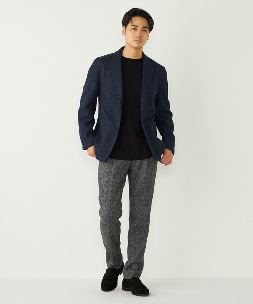 SHIPS Colors(シップス カラーズ)の「ラッセル ボンディング ジャケット◇(テーラードジャケット・メンズ・ネイビー/ブルー・LARGE/MEDIUM/X-LARGE)」の21枚目の写真