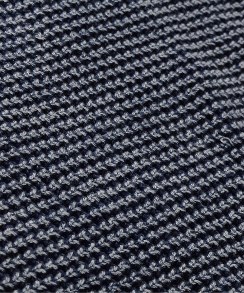 DOUBLE STEAL（ダブルスティール）の「ストーンウォッシュラグランコットンニット（ニット/セーター・メンズ・カーキ/ネイビー・MEDIUM/LARGE）」の4枚目の写真