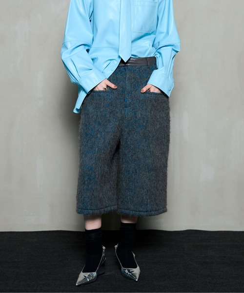 Mohair Shaggy Shorts / モヘヤシャギーハーフパンツ（その他パンツ