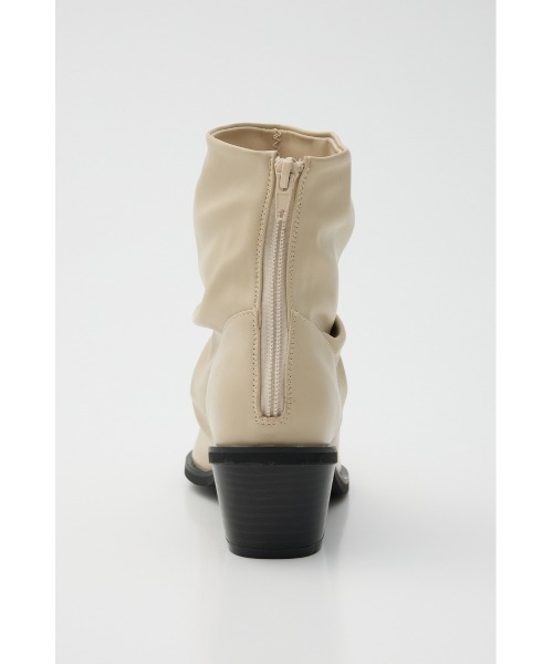 LAGUA GEM（ラグアジェム）の「USEFUL VINTAGE SHORT ブーツ（ブーツ・レディース・アイボリー/ブラック・MEDIUM/LARGE/SMALL）」の6枚目の写真