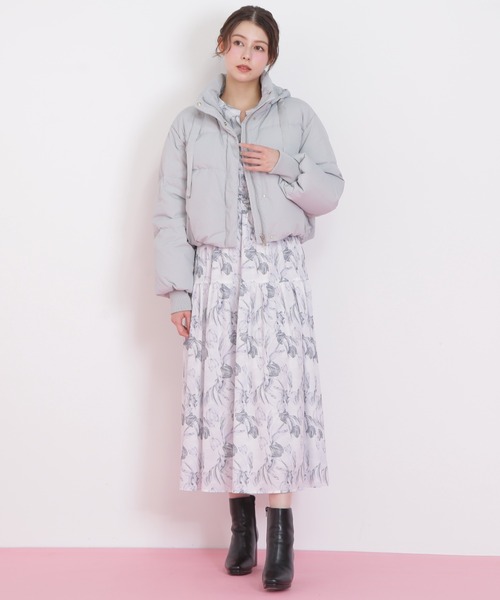 セール】◇ピンタック花柄ワンピース（ワンピース）｜JILL by JILL