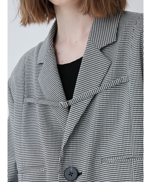 SORIN（ソリン　）の「Check High Cut Hem Jacket/チェックハイカットヘムジャケット（テーラードジャケット・レディース・チェック・38）」の16枚目の写真
