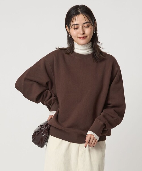 セール】フォルム スウェット プルオーバー（スウェット）｜green