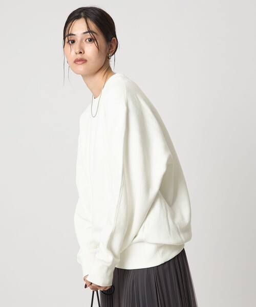 セール】フォルム スウェット プルオーバー（スウェット）｜green