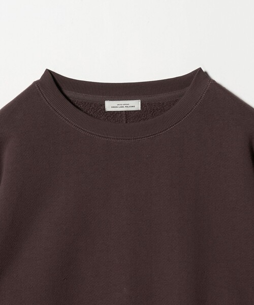 green label relaxing（グリーンレーベルリラクシング）の「フォルム スウェット プルオーバー（スウェット・レディース・ブラウン/レッド/オフホワイト/ダークグレー・FREE）」の12枚目の写真