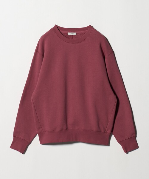 green label relaxing（グリーンレーベルリラクシング）の「フォルム スウェット プルオーバー（スウェット・レディース・ブラウン/レッド/オフホワイト/ダークグレー・FREE）」の10枚目の写真