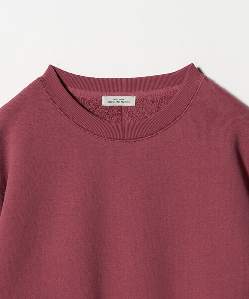 green label relaxing（グリーンレーベルリラクシング）の「フォルム スウェット プルオーバー（スウェット・レディース・ブラウン/レッド/オフホワイト/ダークグレー・FREE）」の8枚目の写真