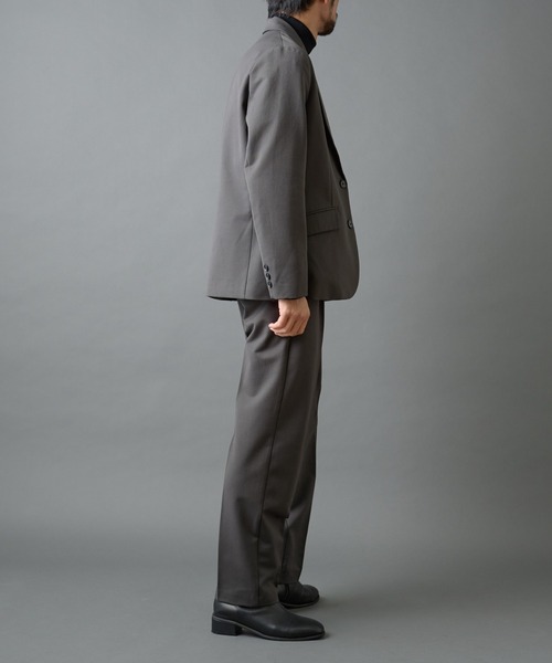 COLONY 2139（コロニートゥーワンスリーナイン）の「バックシャギーウーリーテーラードジャケット（テーラードジャケット・メンズ・ブラック/チャコールグレー・LARGE/MEDIUM）」の17枚目の写真