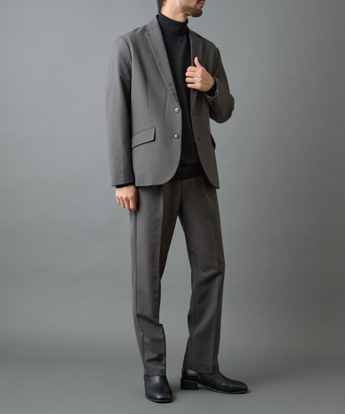 COLONY 2139（コロニートゥーワンスリーナイン）の「バックシャギーウーリーテーラードジャケット（テーラードジャケット・メンズ・ブラック/チャコールグレー・LARGE/MEDIUM）」の18枚目の写真