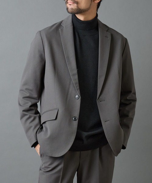 COLONY 2139（コロニートゥーワンスリーナイン）の「バックシャギーウーリーテーラードジャケット（テーラードジャケット・メンズ・ブラック/チャコールグレー・LARGE/MEDIUM）」の11枚目の写真