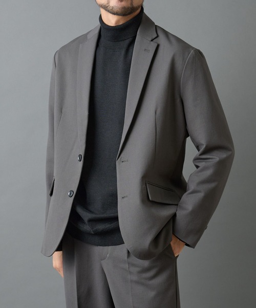 COLONY 2139（コロニートゥーワンスリーナイン）の「バックシャギーウーリーテーラードジャケット（テーラードジャケット・メンズ・ブラック/チャコールグレー・LARGE/MEDIUM）」の12枚目の写真