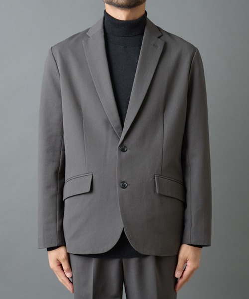 COLONY 2139（コロニートゥーワンスリーナイン）の「バックシャギーウーリーテーラードジャケット（テーラードジャケット・メンズ・ブラック/チャコールグレー・LARGE/MEDIUM）」の19枚目の写真