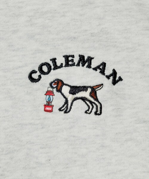 COLEMAN（コールマン）の「Coleman/コールマン 別注 バックプリント スピンドル クルーネックスウェット（Tシャツ/カットソー・メンズ・ライトグレー/チャコールグレー/ブルー/オフホワイト・MEDIUM/LARGE）」の7枚目の写真