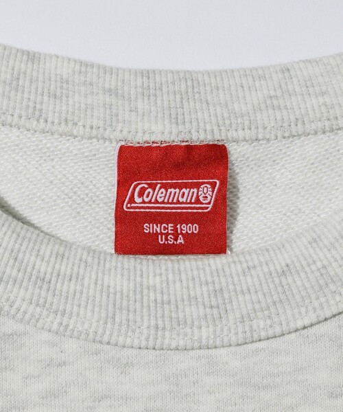 COLEMAN（コールマン）の「Coleman/コールマン 別注 バックプリント スピンドル クルーネックスウェット（Tシャツ/カットソー・メンズ・ライトグレー/チャコールグレー/ブルー/オフホワイト・MEDIUM/LARGE）」の8枚目の写真