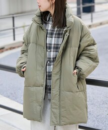 coen（コーエン）の「撥水モンスター中綿ジャケット（ミドル丈）【Youtube紹介アイテム】（ダウンジャケット/コート）」