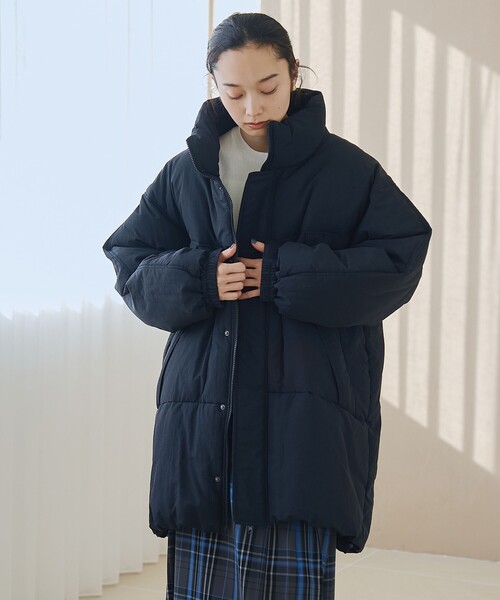 セール】撥水モンスター中綿ジャケット（ミドル丈）【Youtube紹介