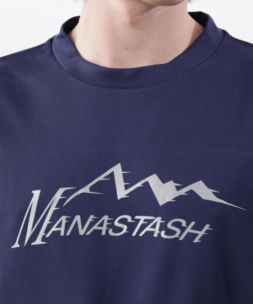 MANASTASH（マナスタッシュ）の「MANASTASH/マナスタッシュ　REF. LOGO TECH L/S TOP/テックロンT（Tシャツ/カットソー・メンズ・ブラック/モスグリーン/ネイビー・S/L/M/XL）」の14枚目の写真