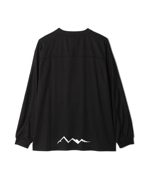 MANASTASH（マナスタッシュ）の「MANASTASH/マナスタッシュ　REF. LOGO TECH L/S TOP/テックロンT（Tシャツ/カットソー・メンズ・ブラック/モスグリーン/ネイビー・S/L/M/XL）」の22枚目の写真