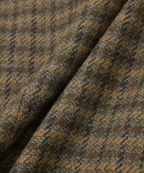 GARAGE OF GOOD CLOTHING（ガレージオブグッドクロージング）の「フランネルツイードジャケット（テーラードジャケット・レディース・ブラウン・M）」の4枚目の写真