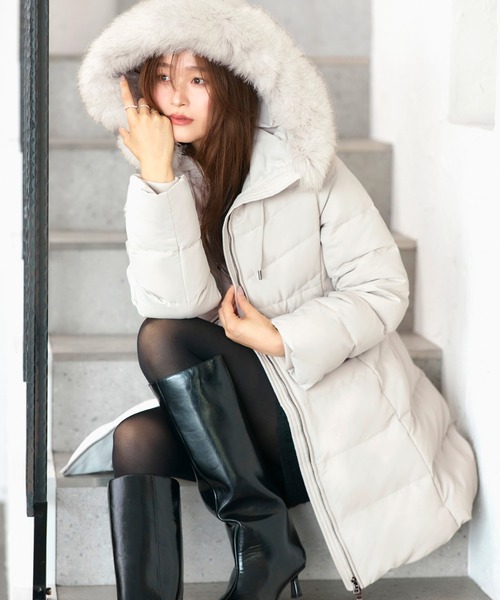 フレンチダウン ｜ フォックスファー フレンチダウン コート