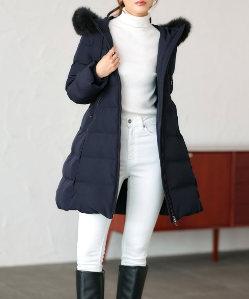 フレンチダウン ｜ フォックスファー フレンチダウン コート