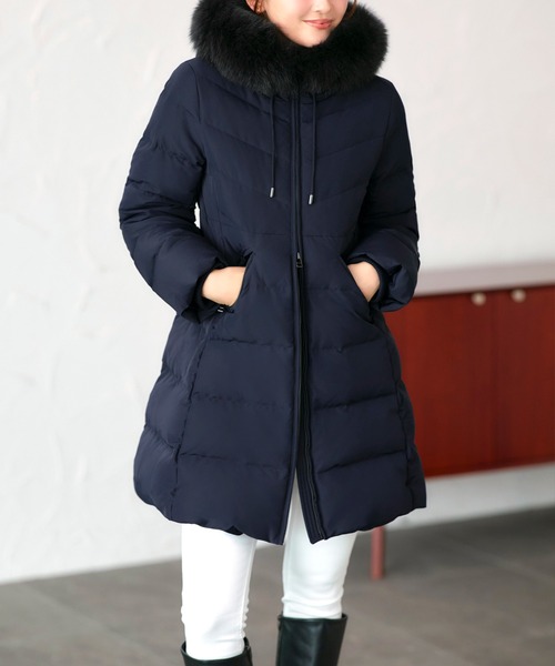 フレンチダウン ｜ フォックスファー フレンチダウン コート