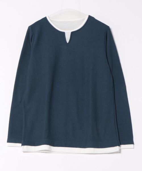 VENCEEXCHANGE(ヴァンスエクスチェンジ)の「キーネックプル(Tシャツ/カットソー・メンズ・グリーン/ブルー/グレー・LL/L/M)」の13枚目の写真
