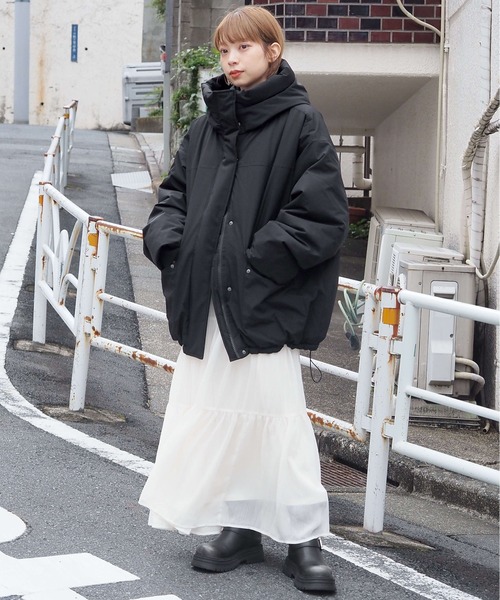 セール】【ZOZO限定アイテム】中綿モンスターフードブルゾン（ブルゾン