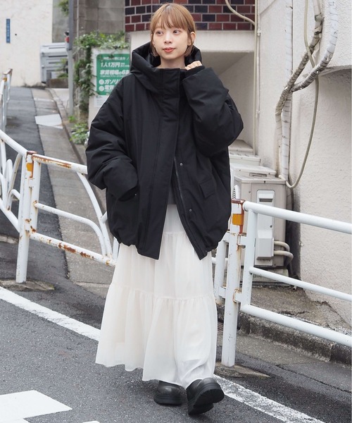 セール】【ZOZO限定アイテム】中綿モンスターフードブルゾン（ブルゾン