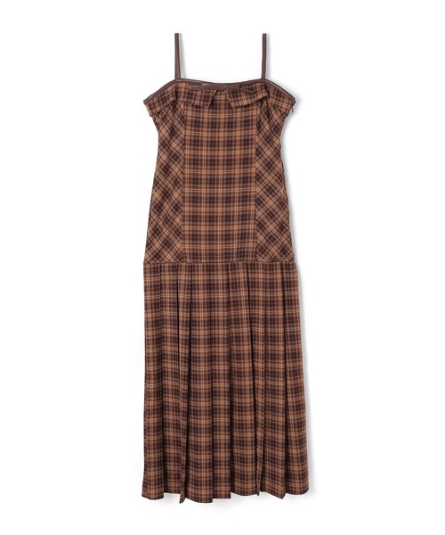 M DOLLY original* check angelica long dress/チェックアンジェリカ