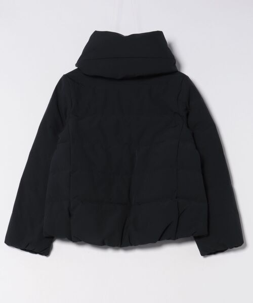 12Twelve Agenda（トゥエルブ　アジェンダ）の「撥水ストレッチライトタフタショートダウンコート（ダウンジャケット/コート・レディース・ネイビー/オフホワイト・M）」の14枚目の写真