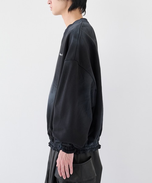 SHINYAKOZUKA（シンヤコヅカ）の「【SHINYAKOZUKA/シンヤコズカ】別注ORDINARY HOME HIS CREW (ISSUE#7)（スウェット・メンズ・ホワイト/ブラック・S/M）」の12枚目の写真