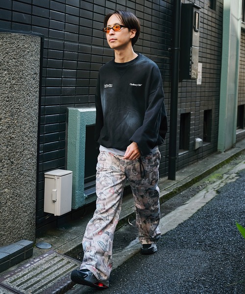 SHINYAKOZUKA（シンヤコヅカ）の「【SHINYAKOZUKA/シンヤコズカ】別注ORDINARY HOME HIS CREW (ISSUE#7)（スウェット・メンズ・ホワイト/ブラック・S/M）」の18枚目の写真
