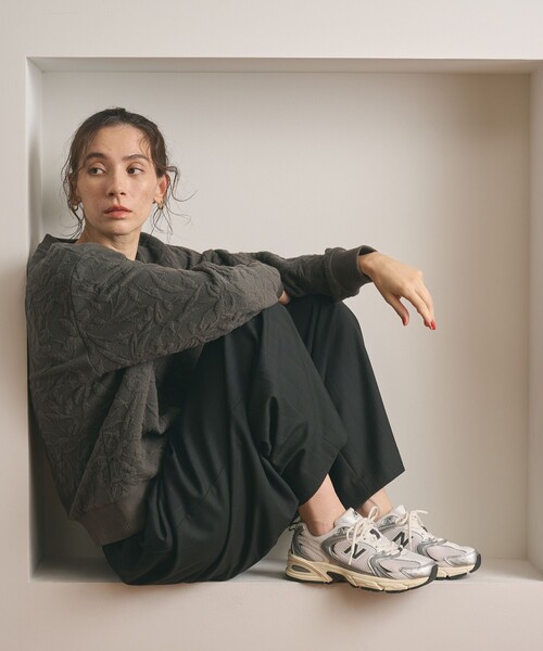 NEW BALANCE（ニューバランス）の「＜New Balance＞U530 NEW/スニーカー（スニーカー・レディース・シルバー/ナチュラル・22.5cm/23cm/23.5cm/24cm/24.5cm/25cm）」の4枚目の写真