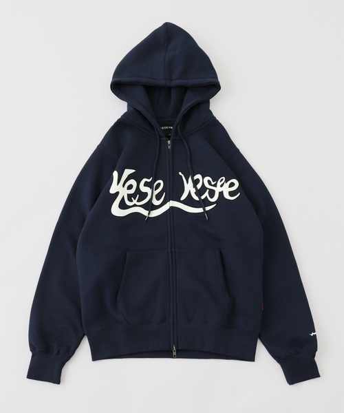 YESEYESEE(イエスアイシー)の「YESEYESEE / イエスアイシー Y.E.S SNAIL LOGO ZIP-UP HOODIE(パーカー・メンズ・ボルドー/ネイビー/チャコールグレー/グレー・SMALL/MEDIUM/X-SMALL)」の3枚目の写真
