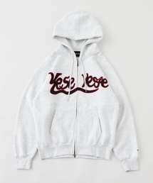 YESEYESEE（イエスアイシー）の「YESEYESEE / イエスアイシー Y.E.S SNAIL LOGO ZIP-UP HOODIE（パーカー）」
