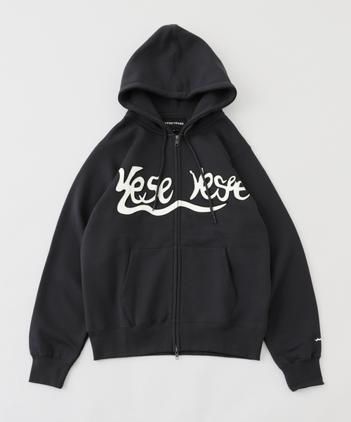 YESEYESEE(イエスアイシー)の「YESEYESEE / イエスアイシー Y.E.S SNAIL LOGO ZIP-UP HOODIE(パーカー・メンズ・ボルドー/ネイビー/チャコールグレー/グレー・SMALL/MEDIUM/X-SMALL)」の2枚目の写真