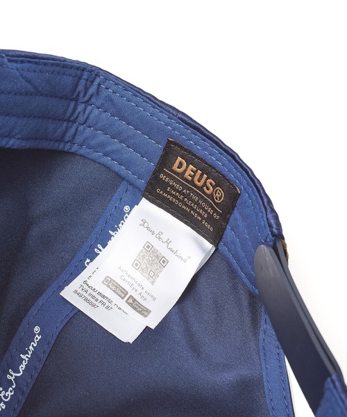 DEUS EX MACHINA(デウスエクスマキナ)の「(DEUS EX MACHINA)CUSTOMS TRUCKER(キャップ・レディース・ネイビー・ONE SIZE)」の11枚目の写真