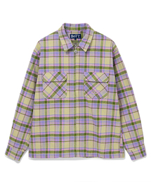 BoTT / ボット Zip-Up Flannel Shirt