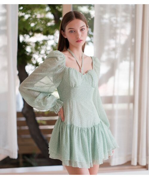 AVANDRESS(アバンドレス )の「Halterneck Swim Dress GREEN(ワンピース・レディース・その他・FREE)」の2枚目の写真